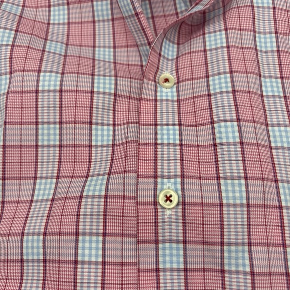 Hammer‎ Made Shirt Men's Long Sleeve Multicolored Plaid Button Up Size 42/16.5 - Picture 8 of 8